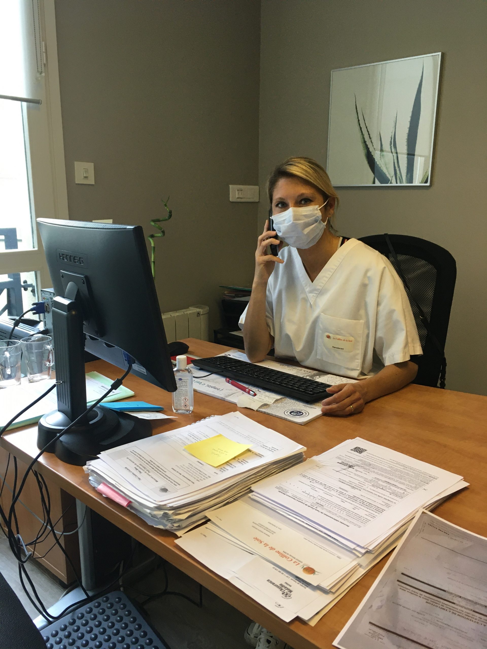 Coronavirus : Marie-Laure, volontaire pour renforcer les équipes en établissement