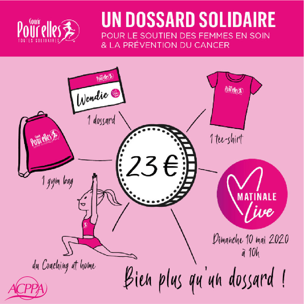 Rendez-vous samedi pour la Matinale Live Courir POUR ELLES