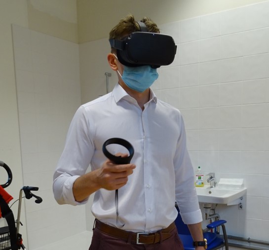 « La chambre des erreurs » : un nouveau module de formation en réalité virtuelle au Pôle Formation Santé