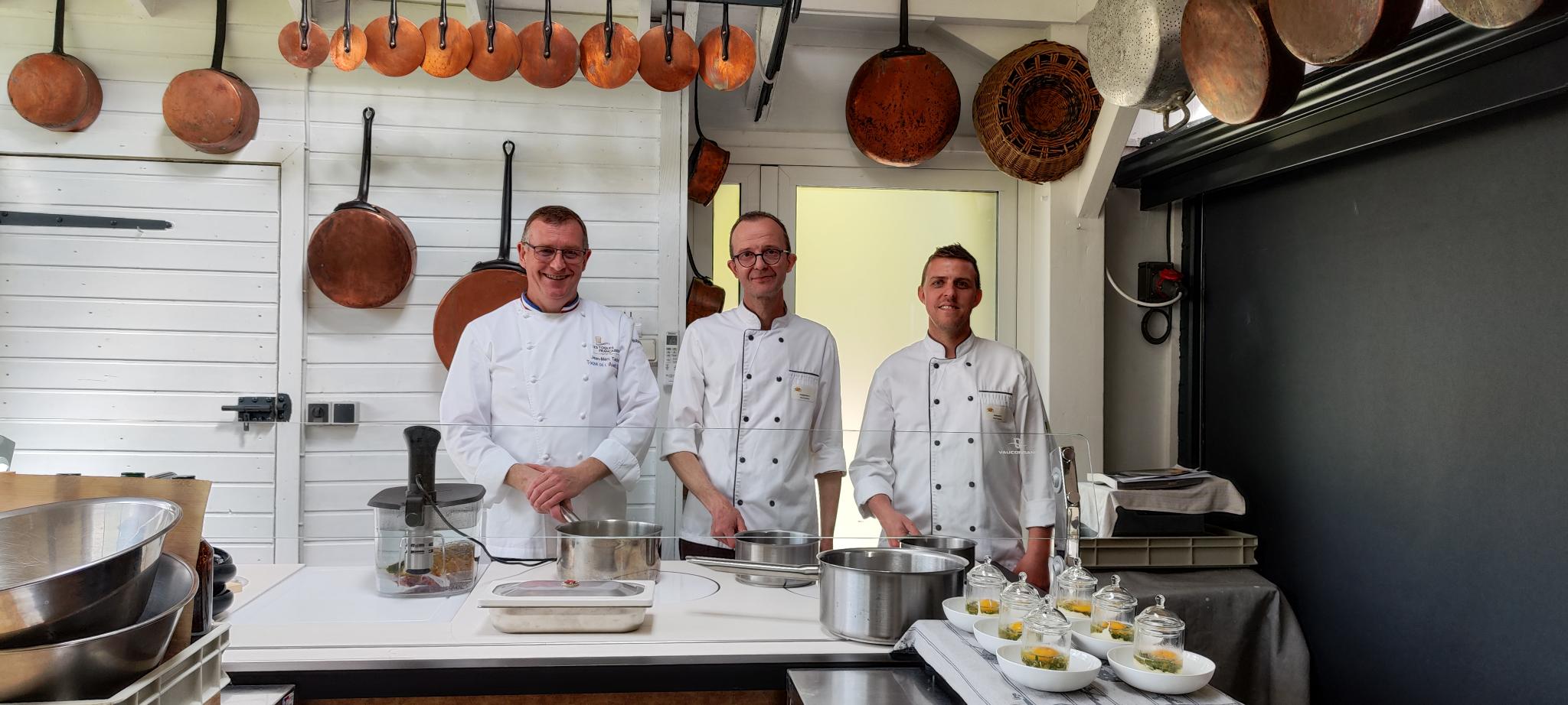 Une formation culinaire avec Jean-Marc Tachet pour nos chefs