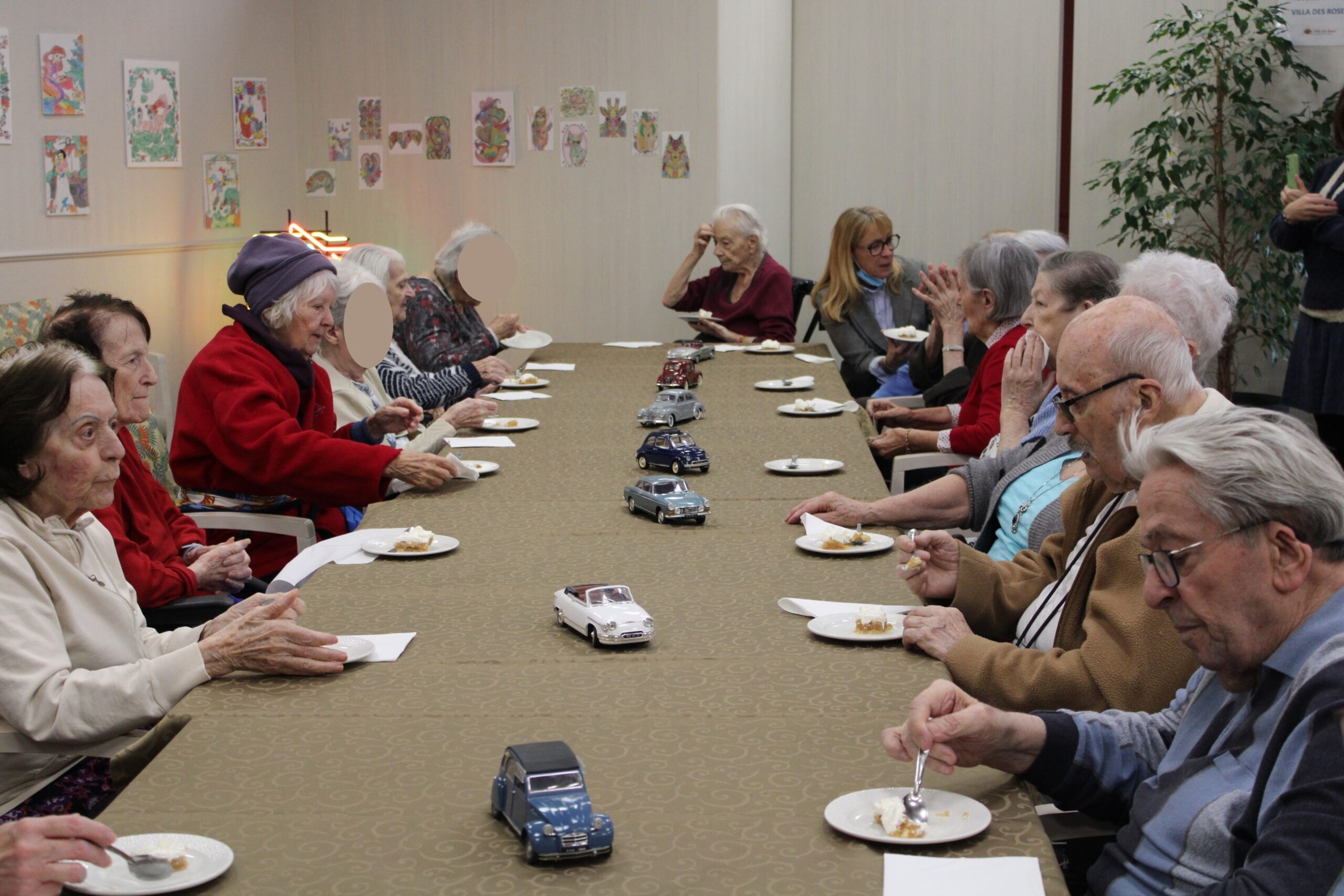 gouter presque parfait à l'ehpad péan